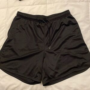 PINK by VS black mesh dad shorts. Size large